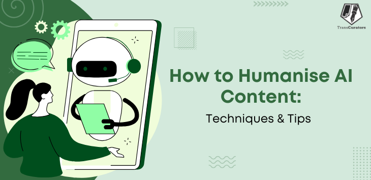 how to humanise ai content